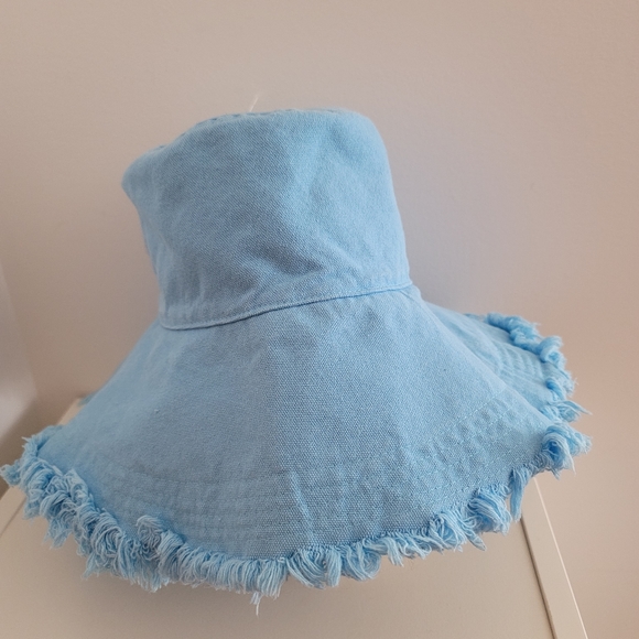 Anthropologie Blue Bucket Hat main image 5